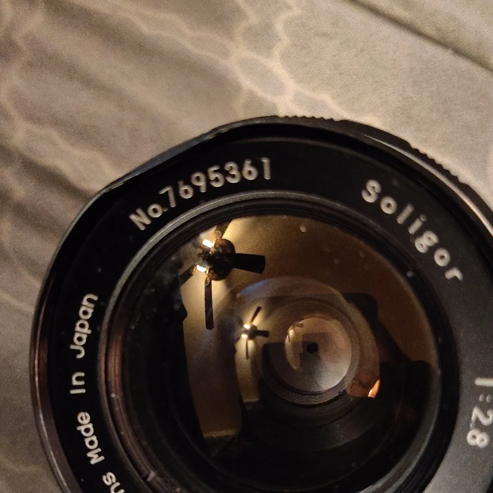 35mm f/2.8 Camera Lens - Black